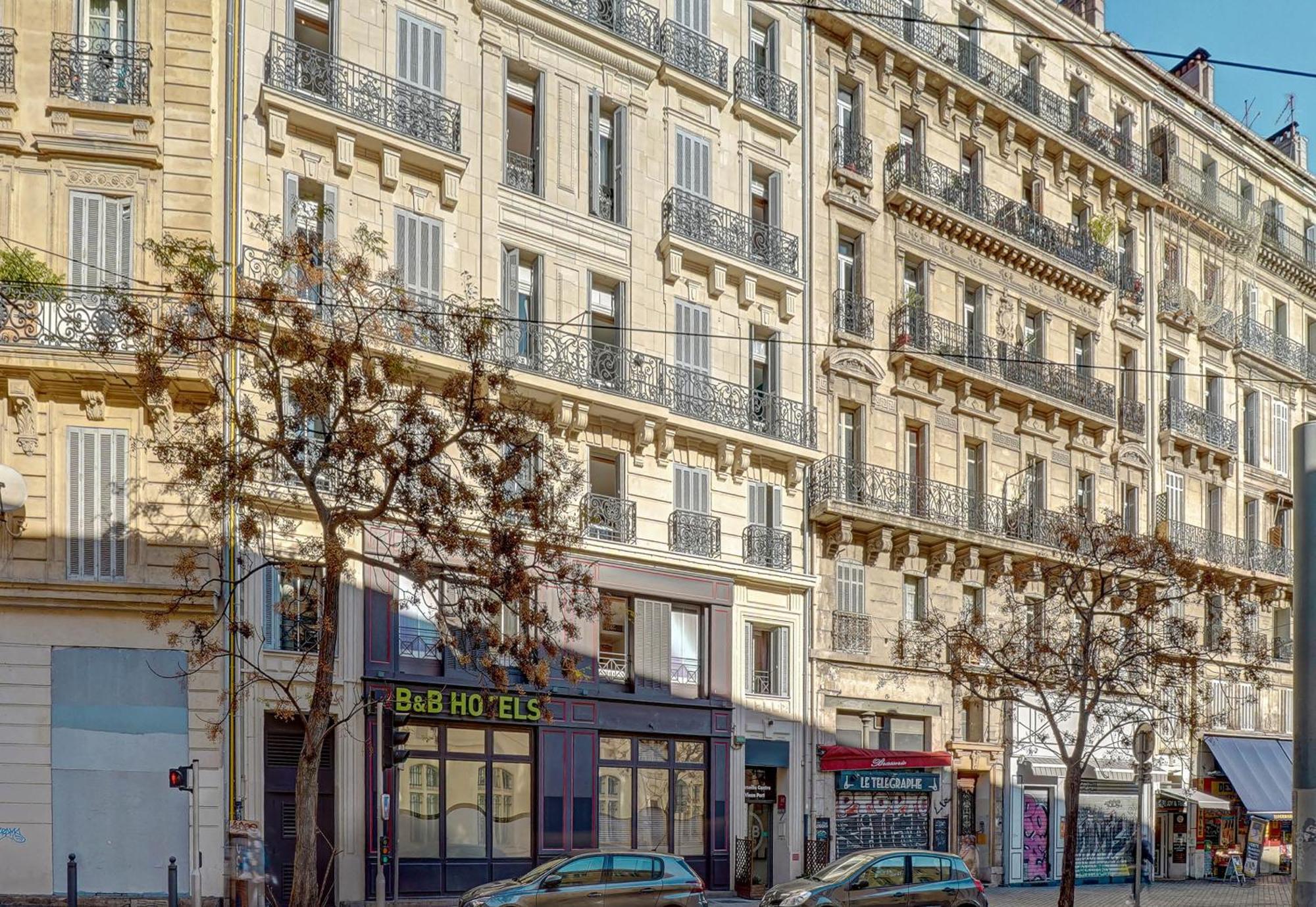 B&B Hotel Marseille Centre Vieux Port Exterior foto